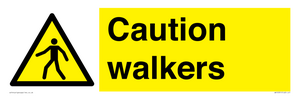 Caution walkers